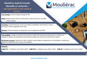 Expert-Comptable Marseille la Valentine 13011 Recrute